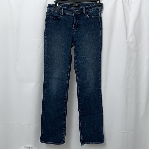 Women’s Talbots Flawless Five Pocket High Waist Denim Jeans Size 4P EUC - Picture 2 of 8